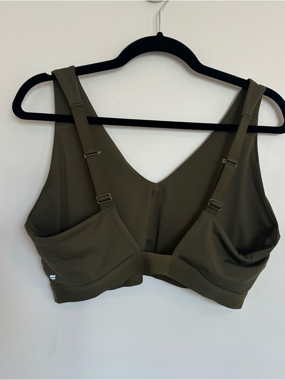 Fabletics Utility Green All Day Every Day Low Impact Bra - Picture 8 of 9